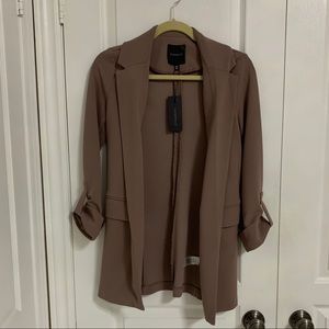 Dynamite crepe boyfriend blazer